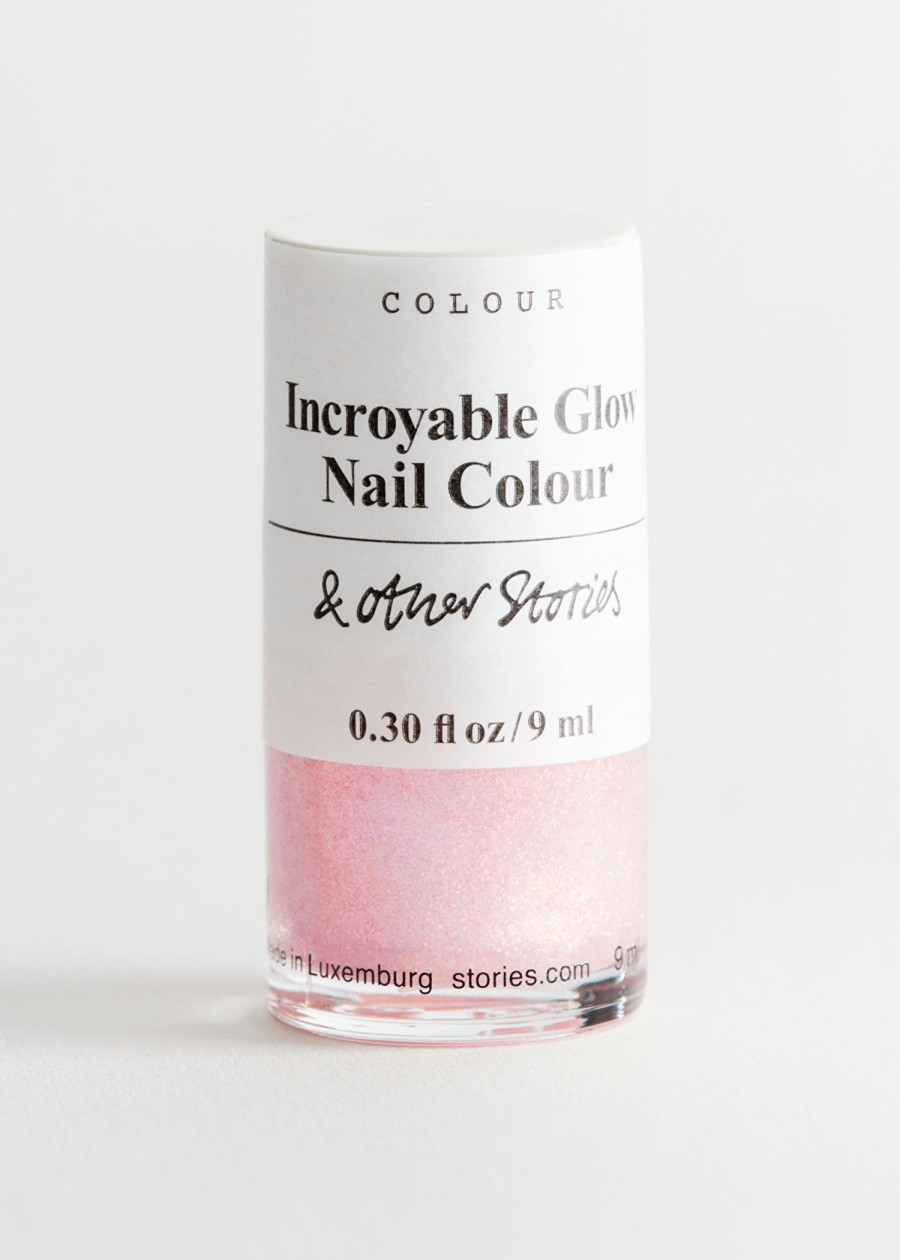 Beauty & Other Stories | Incroyable Glow Nagellack Ljusrosa