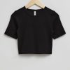 Klader & Other Stories | Croppad T-Shirt Svart