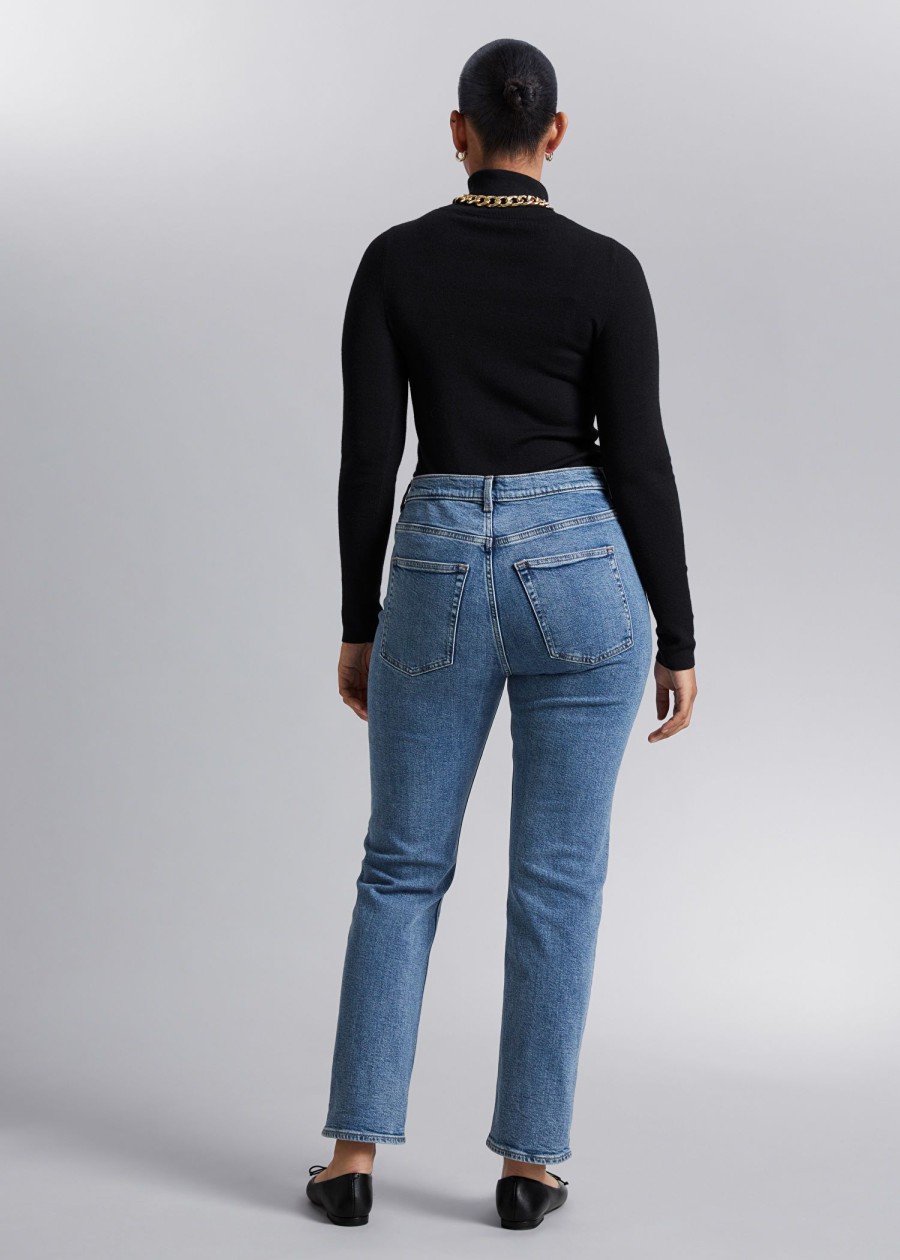 Klader & Other Stories | Figurnara Jeans Mellanbla