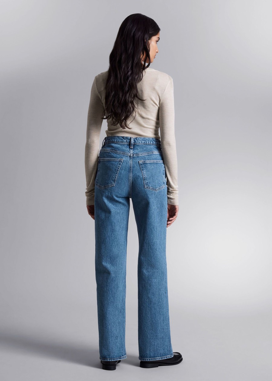 Klader & Other Stories | Vida Jeans New Blue