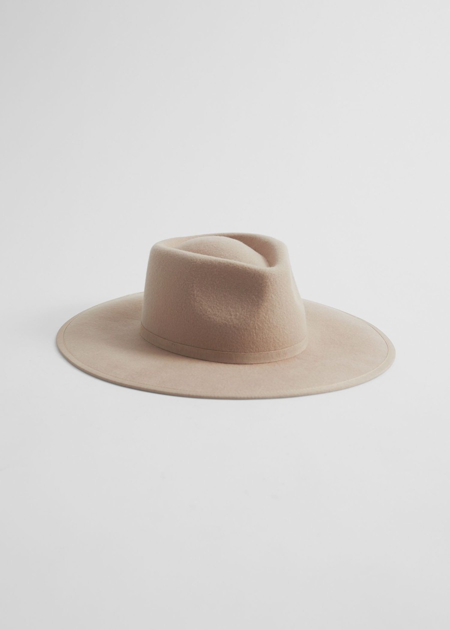 Accessoarer & Other Stories | Fedora I Filt Beige