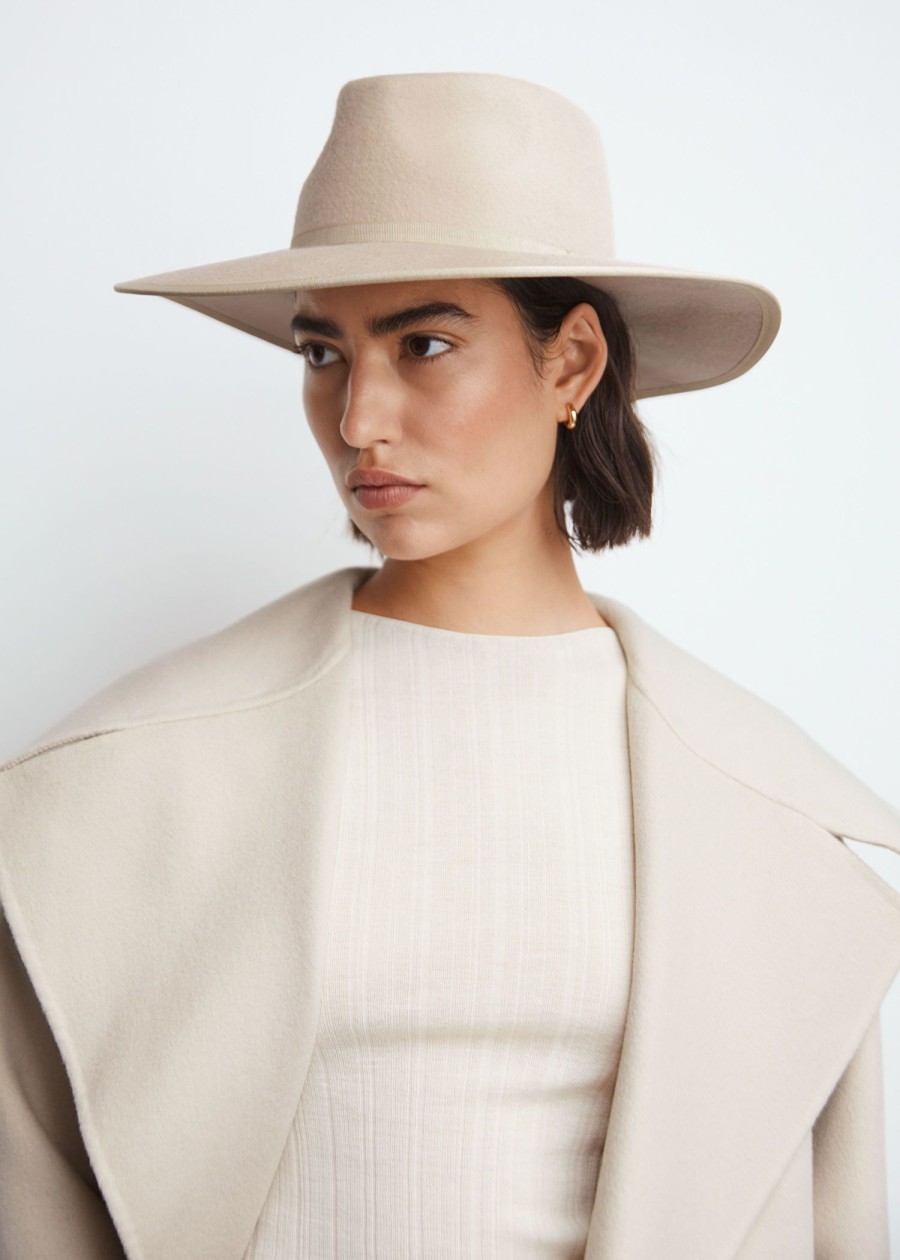 Accessoarer & Other Stories | Fedora I Filt Beige