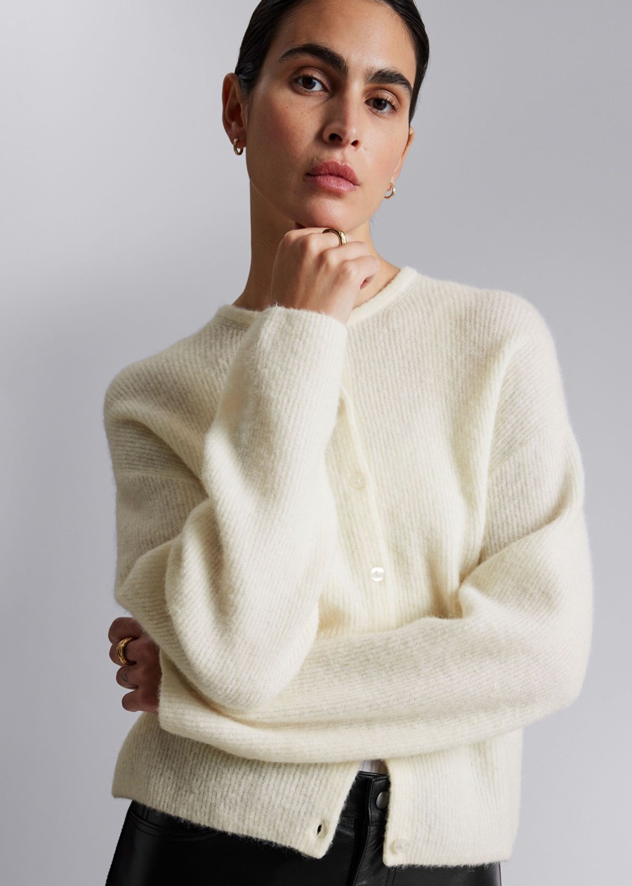 Klader & Other Stories | Stickad Cardigan Elfenben