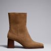 Skor & Other Stories | Klassiska Ankelboots I Lader Beige