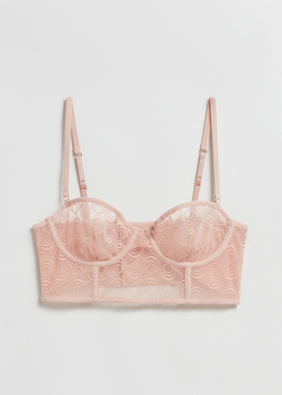 Underklader & Other Stories | Bustier-Bh Med Spets Beige