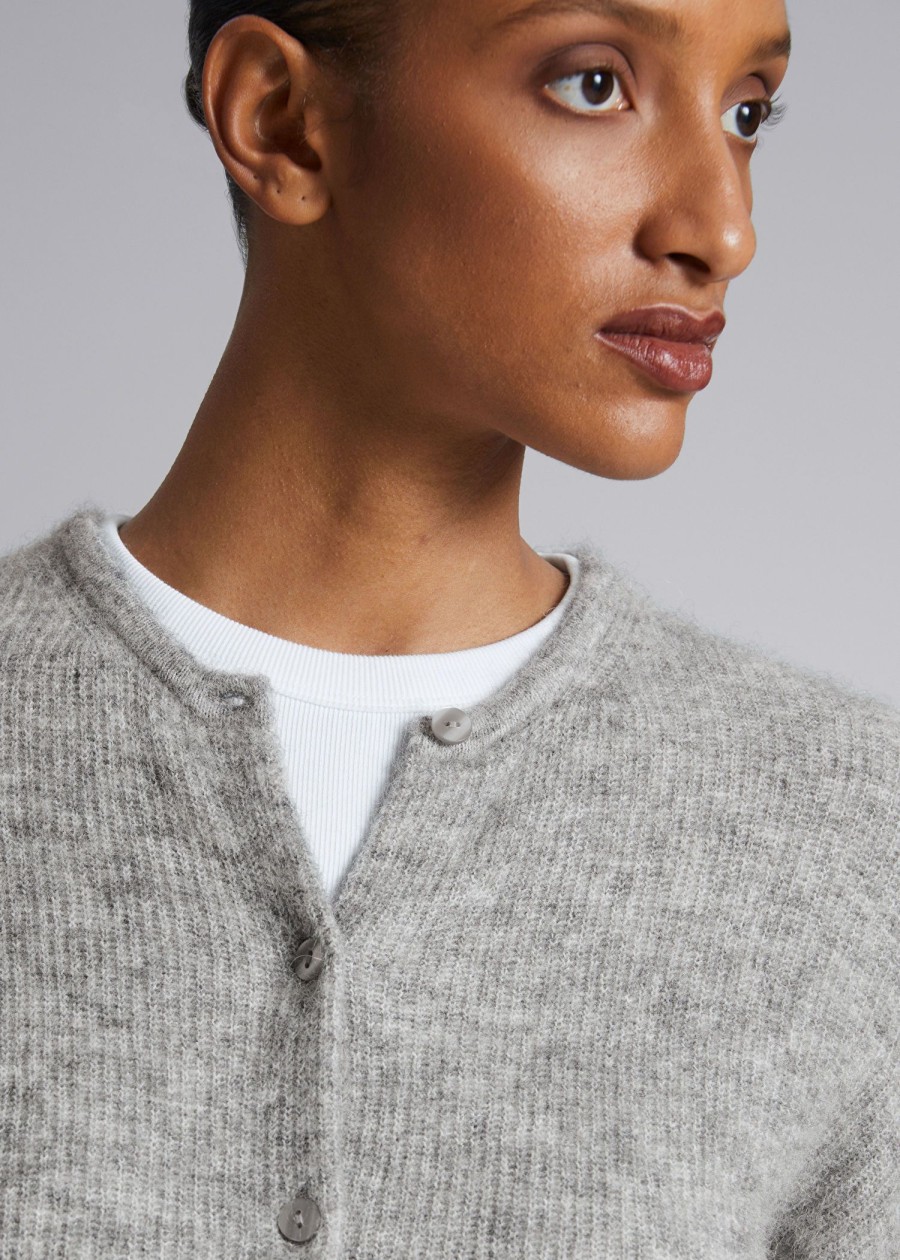 Klader & Other Stories | Stickad Cardigan Gra/Melange