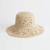 Accessoarer & Other Stories | Crocheted Straw Bucket Hat Naturligt Material Av Stra