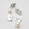 Smycken & Other Stories | Fresh Water Pearl Earrings Silver/Parla