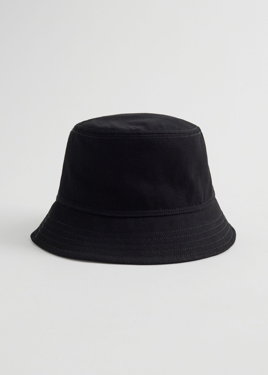 Accessoarer & Other Stories | Bucket Hat I Denim Svart