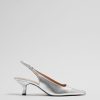 Skor & Other Stories | Slingbacks Med Spetsig Ta Silver