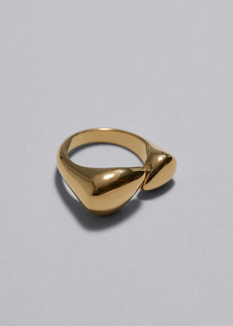 Smycken & Other Stories | Chunky Oppen Ring Guld