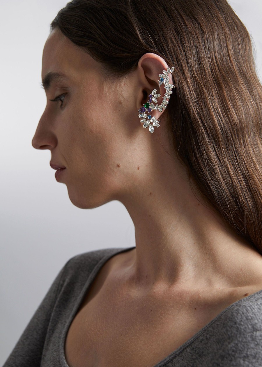 Smycken & Other Stories | Earcuff Med Stenar Silver