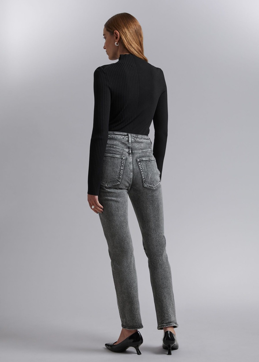 Klader & Other Stories | Slim Cut Jeans Gra