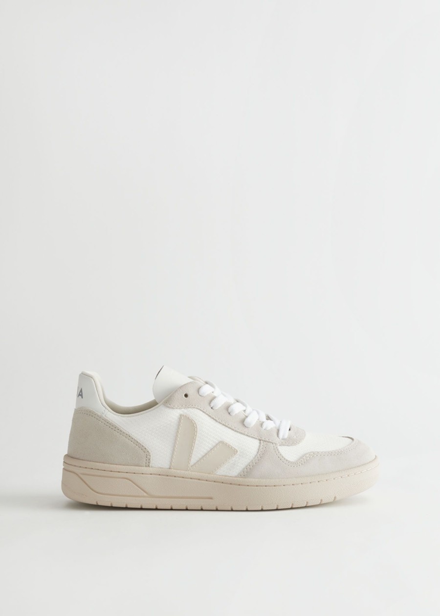 Skor & Other Stories | Veja V-10 Sneakers Vit/Beige