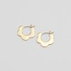 Smycken & Other Stories | Flower Hoop Earrings Guld