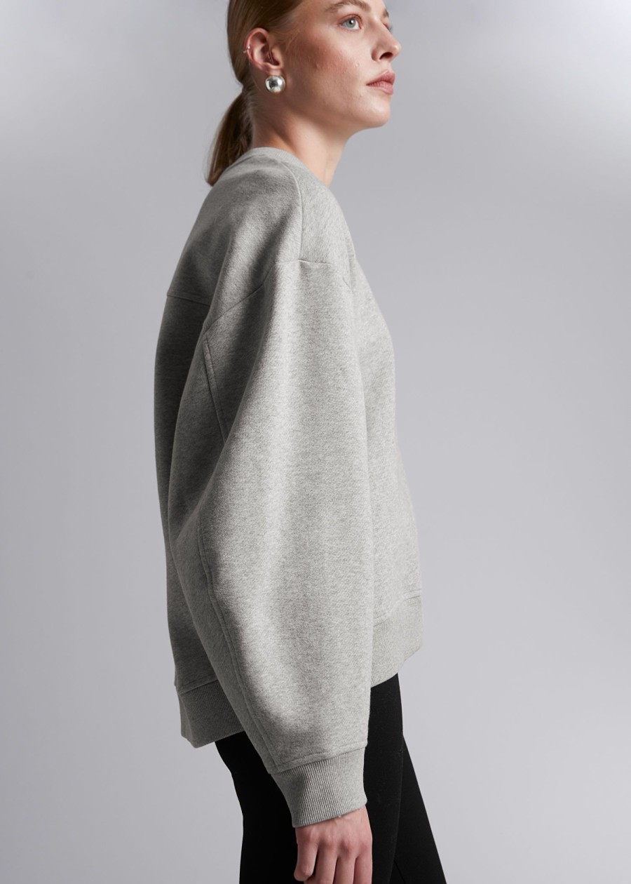 Klader & Other Stories | Oversized Sweatshirt Gra/Melange