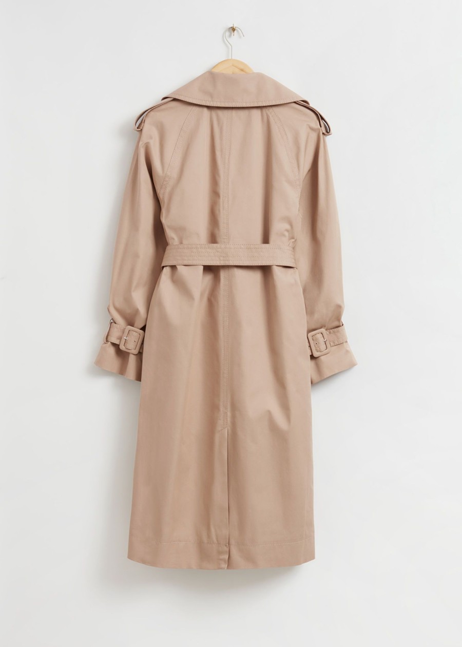 Klader & Other Stories | Avslappnad Trenchcoat Ljusbeige