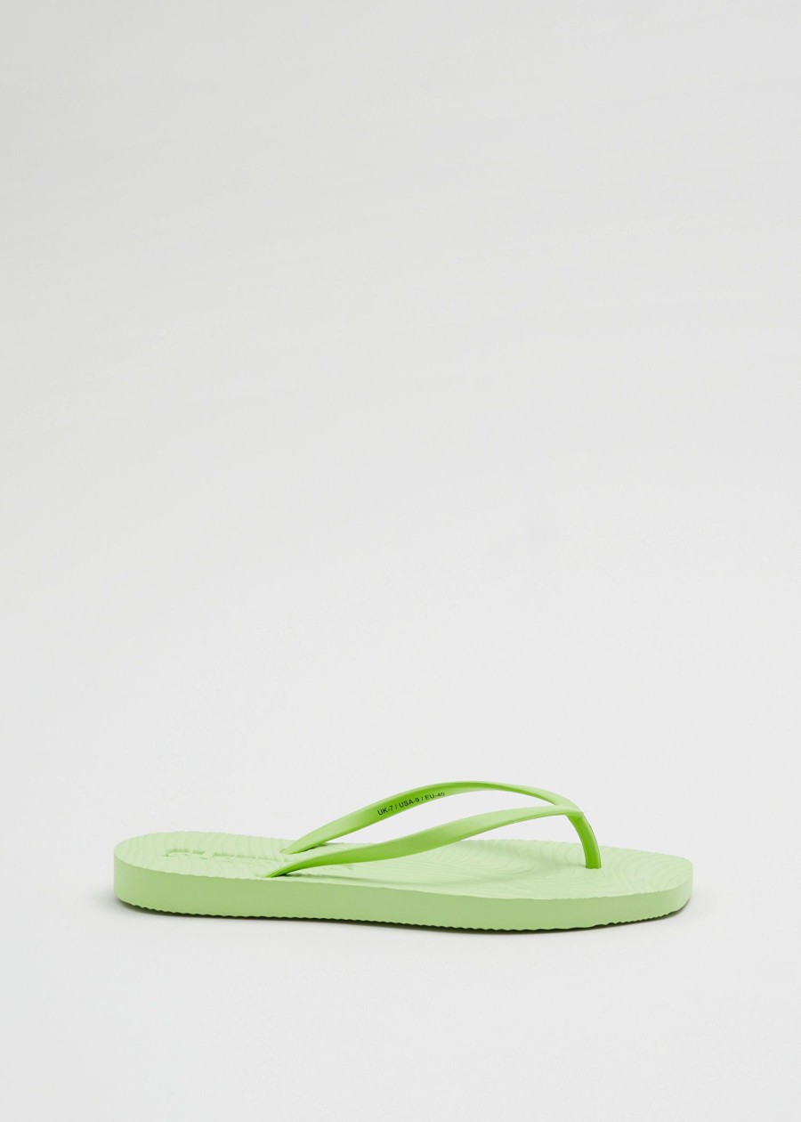 Skor & Other Stories | Sleepers Tapered Flip-Flops Limegron