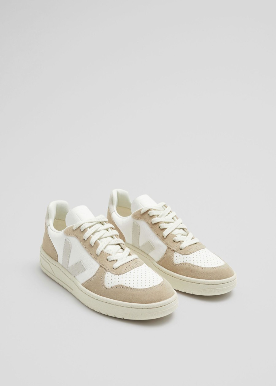 Skor & Other Stories | Veja V-10 Sneakers Beige/Vit