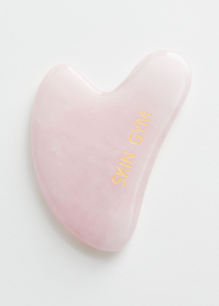 Beauty & Other Stories | Skin Gym Gua Sha Crystal Sculpty Tool Rosenkvarts