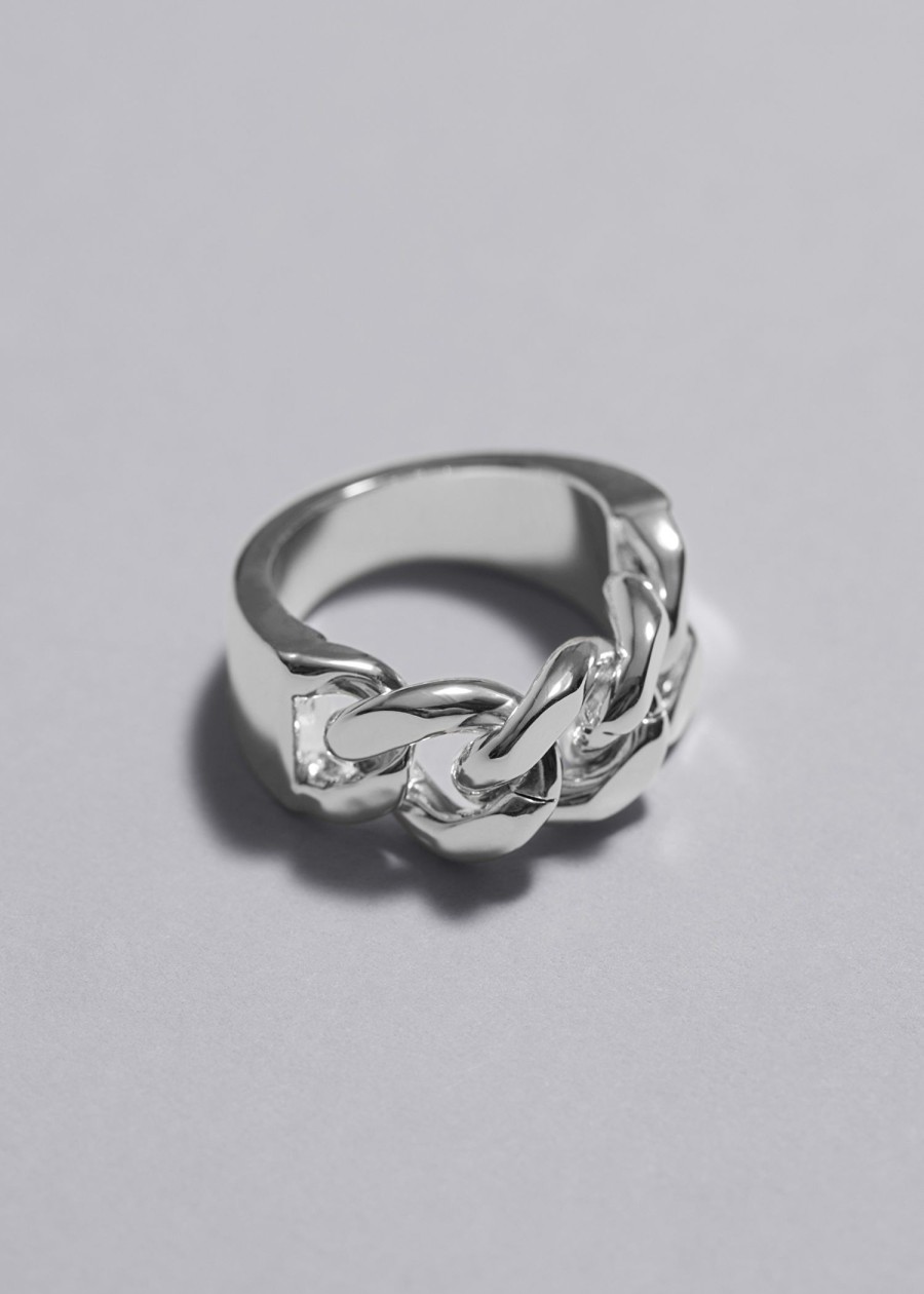 Smycken & Other Stories | Chunky Kedjering Silver