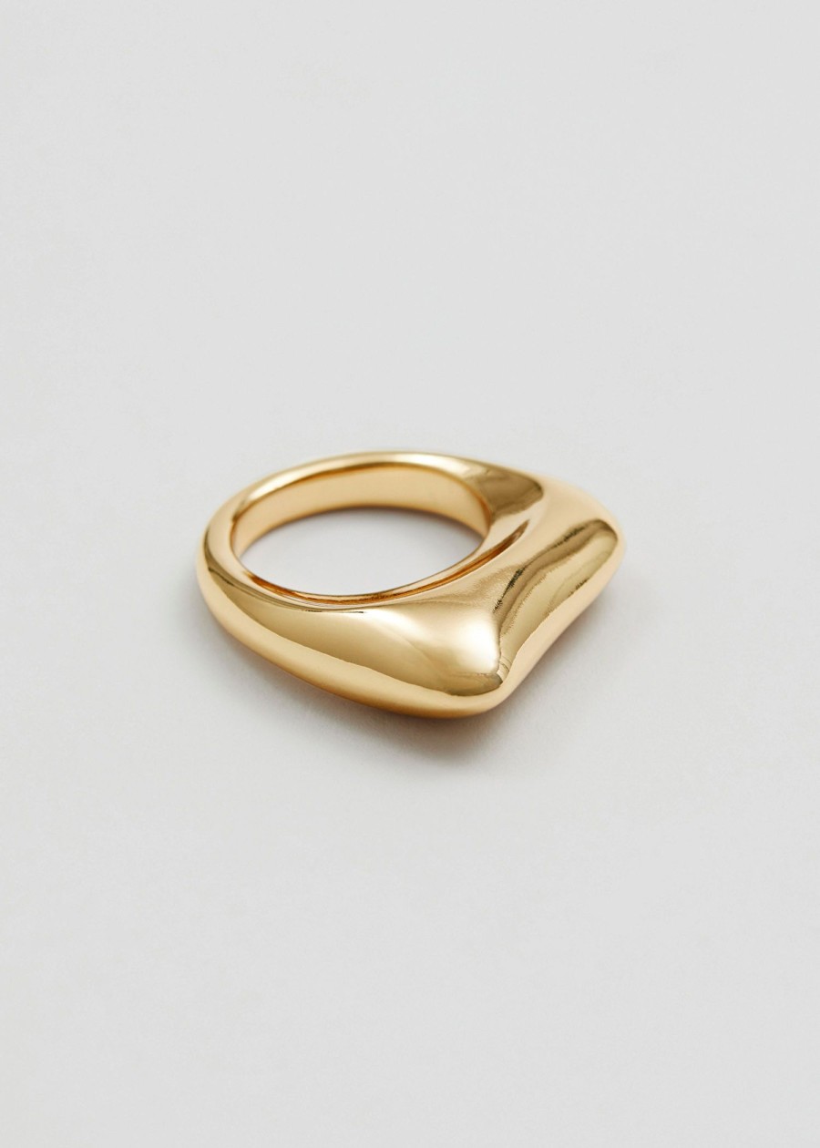 Smycken & Other Stories | Chunky Asymmetrisk Ring Guld