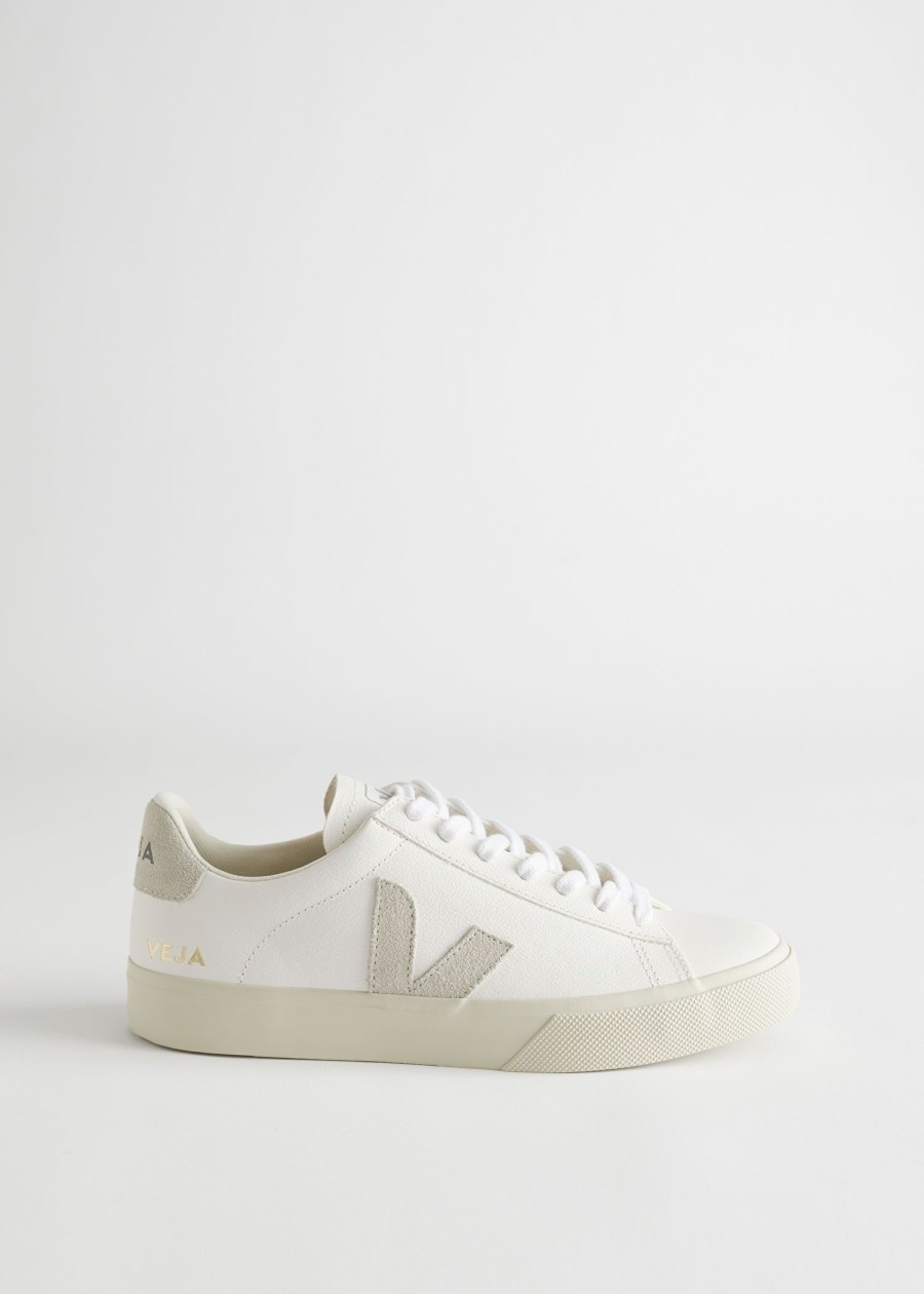 Skor & Other Stories | Veja Campo Leather Sneakers Vit/Beige