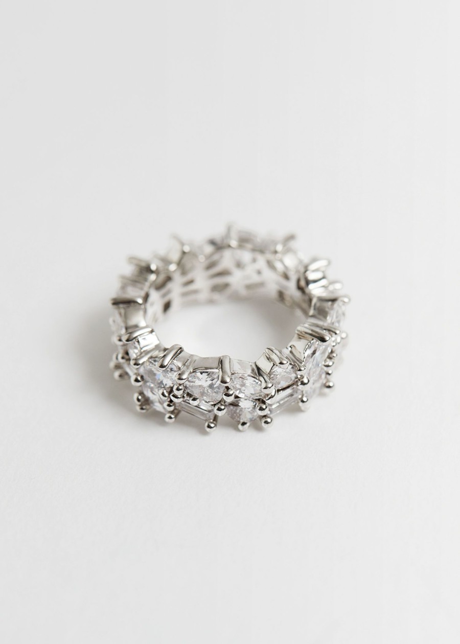 Smycken & Other Stories | Ring Med Stenar Silver