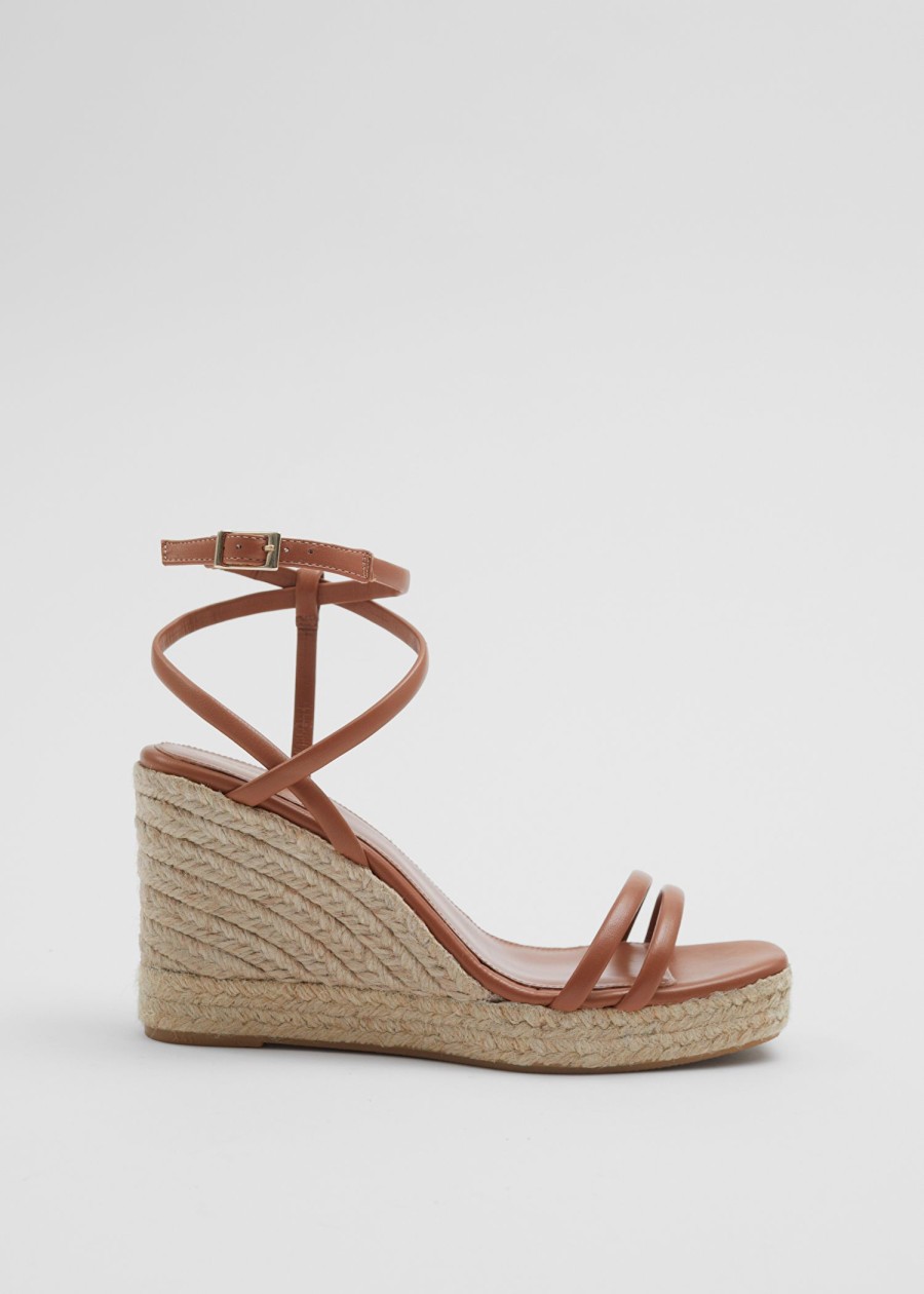 Skor & Other Stories | Espadrillossandaler I Lader Brown